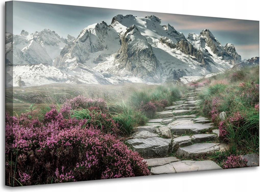 Vászonkép Természet Hanga a hegyekben 100x60 cm