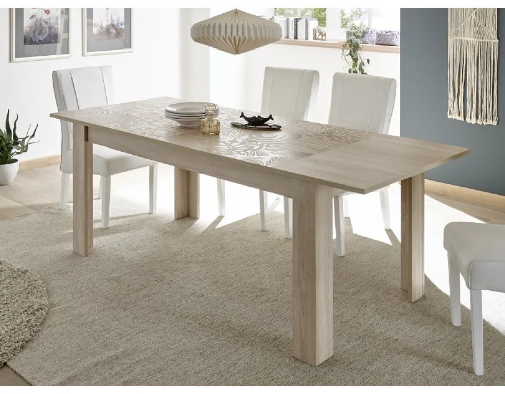 MIRO Sonoma tölgy Bővíthető Étkezőasztal 137-185cm