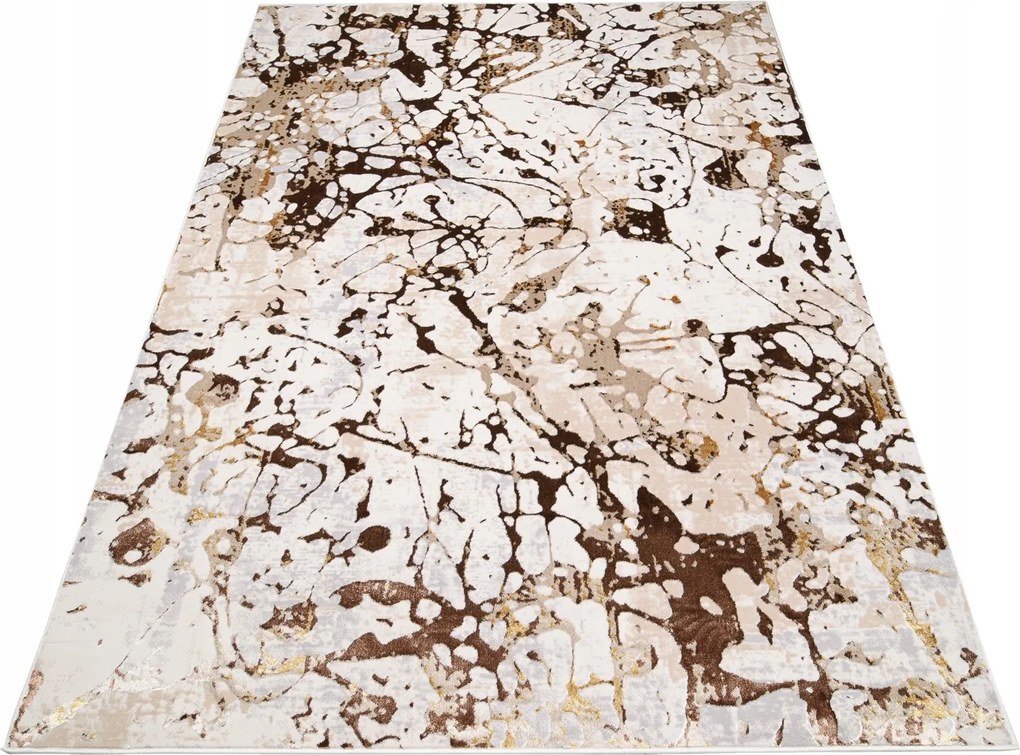 Gold Szőnyeg 80x150 Stílusos Modern Fényes W03