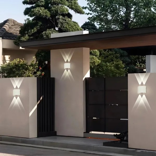 Brilagi - LED kültéri fali lámpa FLAREBOX LED/4W/230V fehér IP65