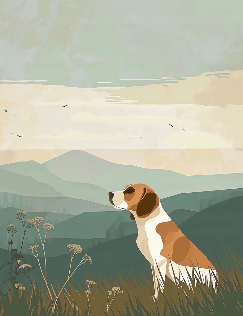 Poszter 50x65cm Hűséges társ