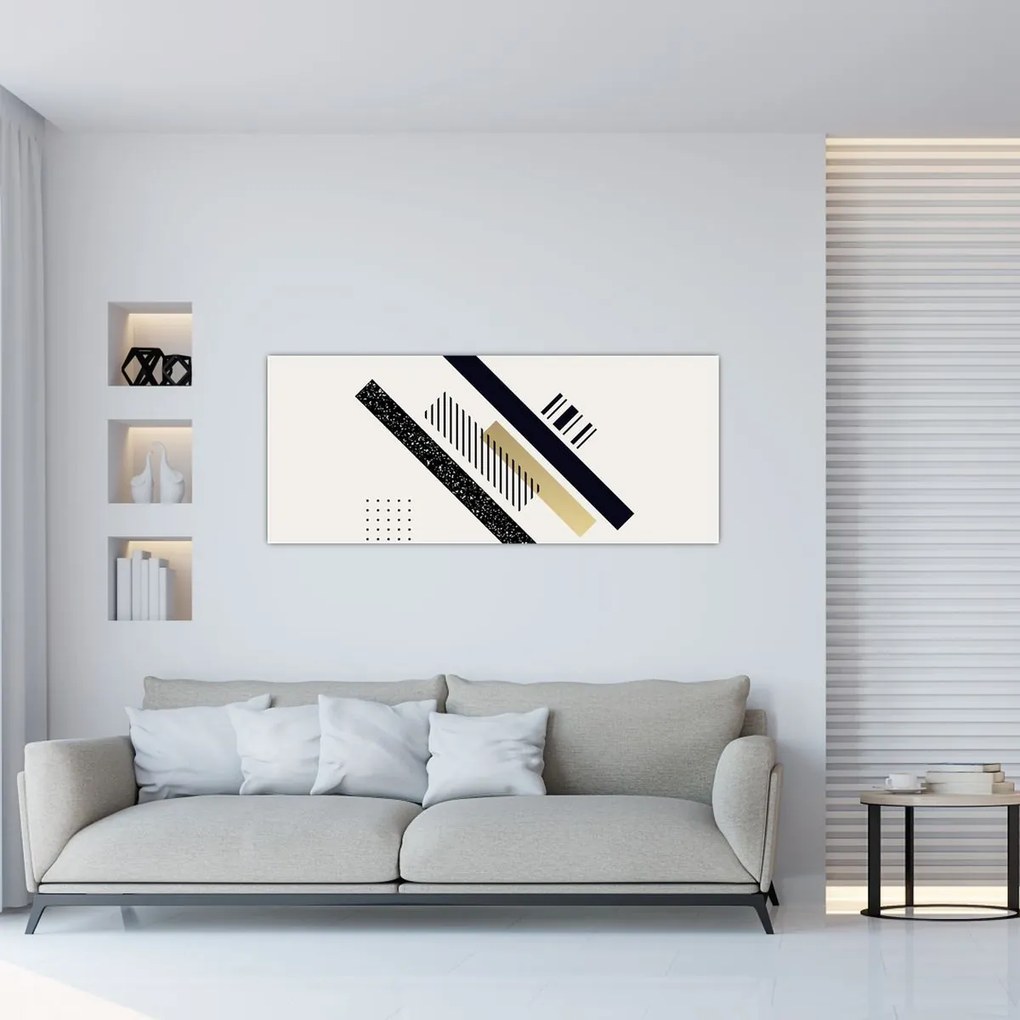 Kép - Geometriai formák N⁰5 (120x50 cm)