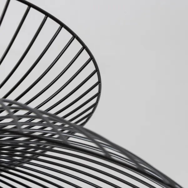 Brilagi - CERIA WIRE LED függeszték kábelen 1xE27/40W/230V, Ø 60 cm, fekete