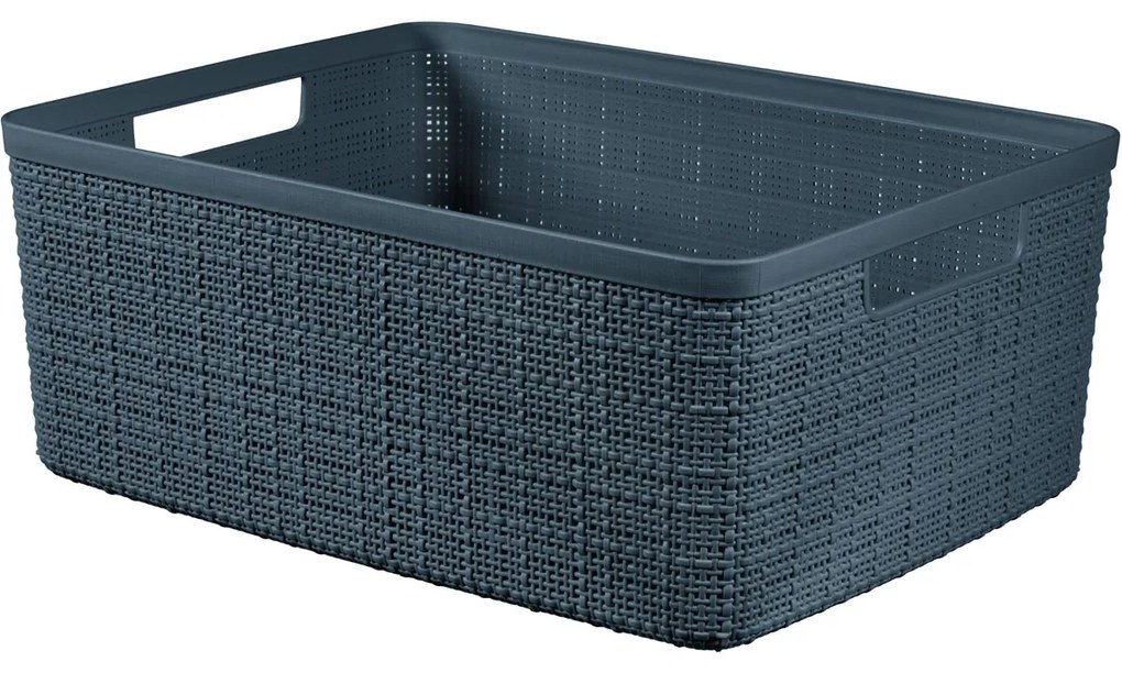 Curver Tárolókosár JUTE M, szürke