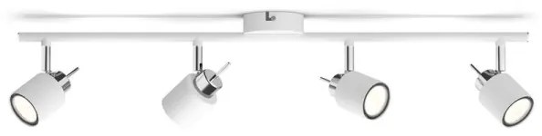 Philips - Spotlámpa MERANTI 4xGU10/35W/230V fehér