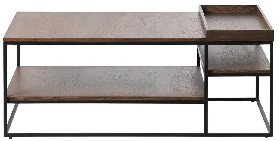 Barna dohányzóasztal 70x120 cm Rivoli – Unique Furniture