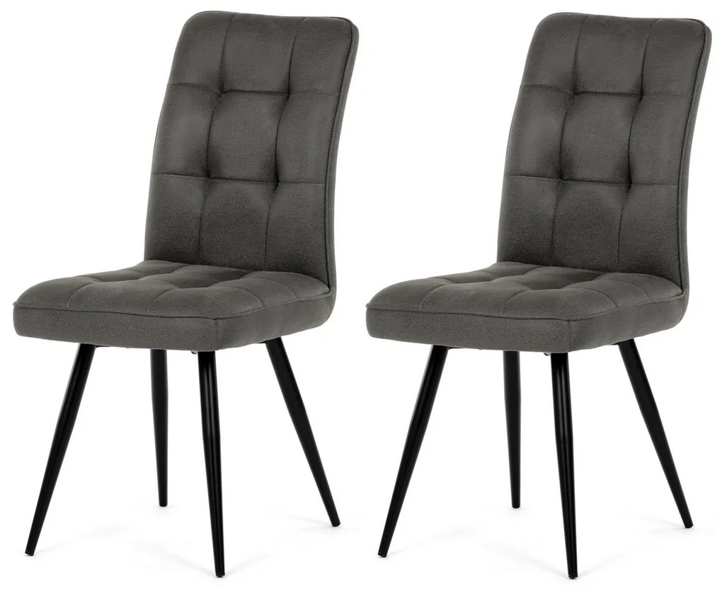 Étkezőszék garnitúra Vintage DCL-D1250 GREY3, 2 db