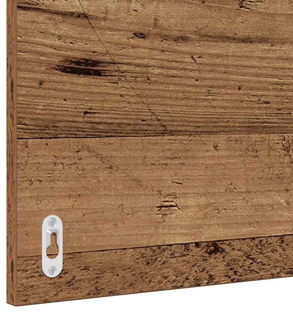 Fürdőszoba bútor szett 3 pcs Régi fa 60 x 38.5 x 45 cm Faanyag