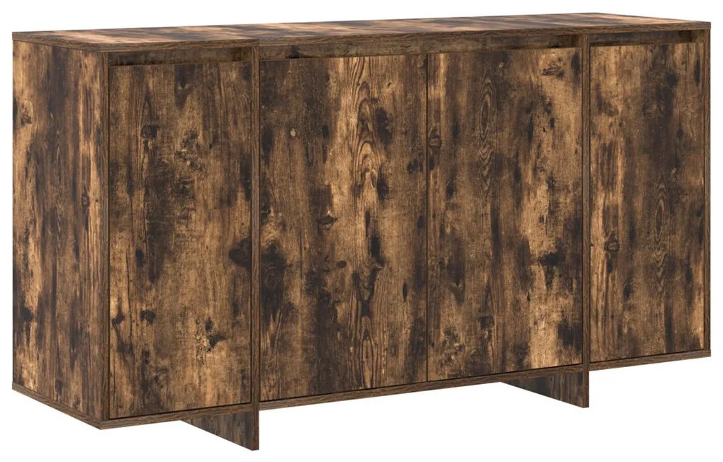 Füstölt Tölgy Oldalszekrény Füstölt tölgy Fa 135 x 41 x 75 cm