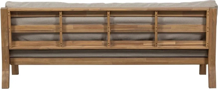 Szürkésbézs kárpitozott kerti kanapé Relax – vtwonen