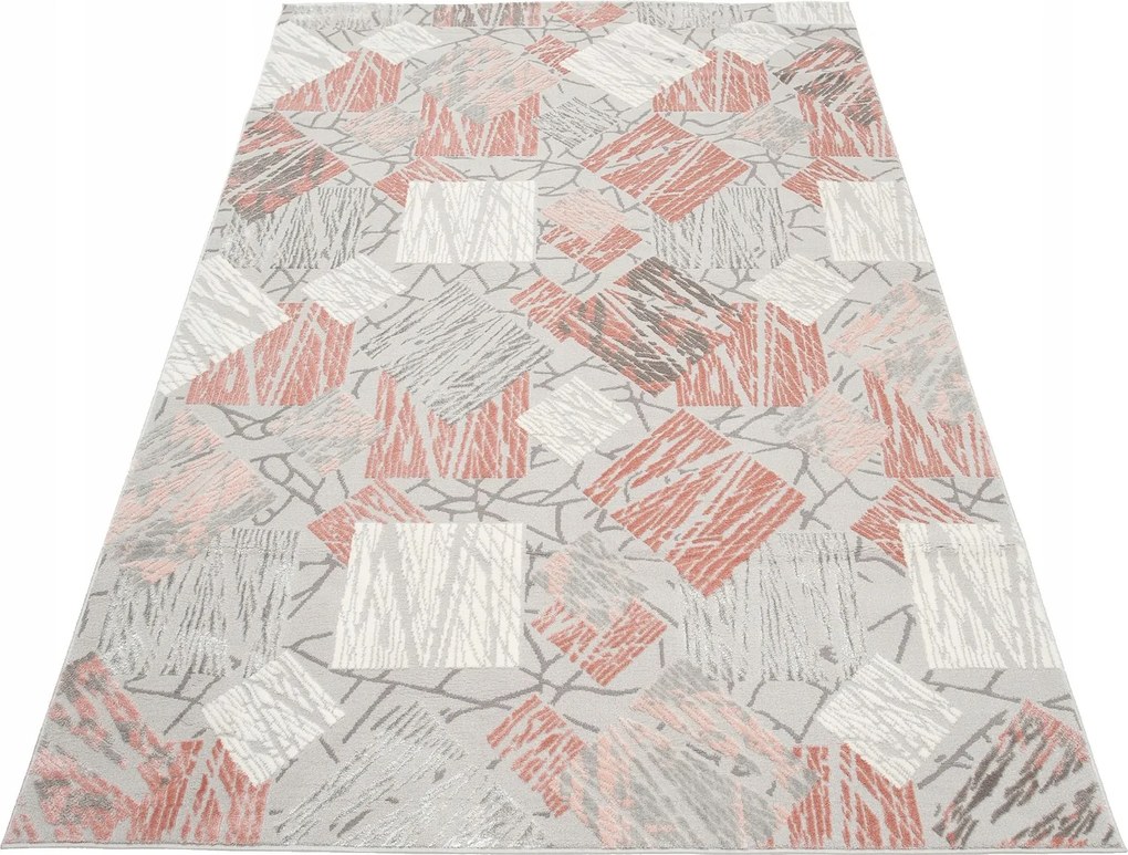 Astana Szőnyeg 300x400 Geometrikus Divatos Pasztell *11