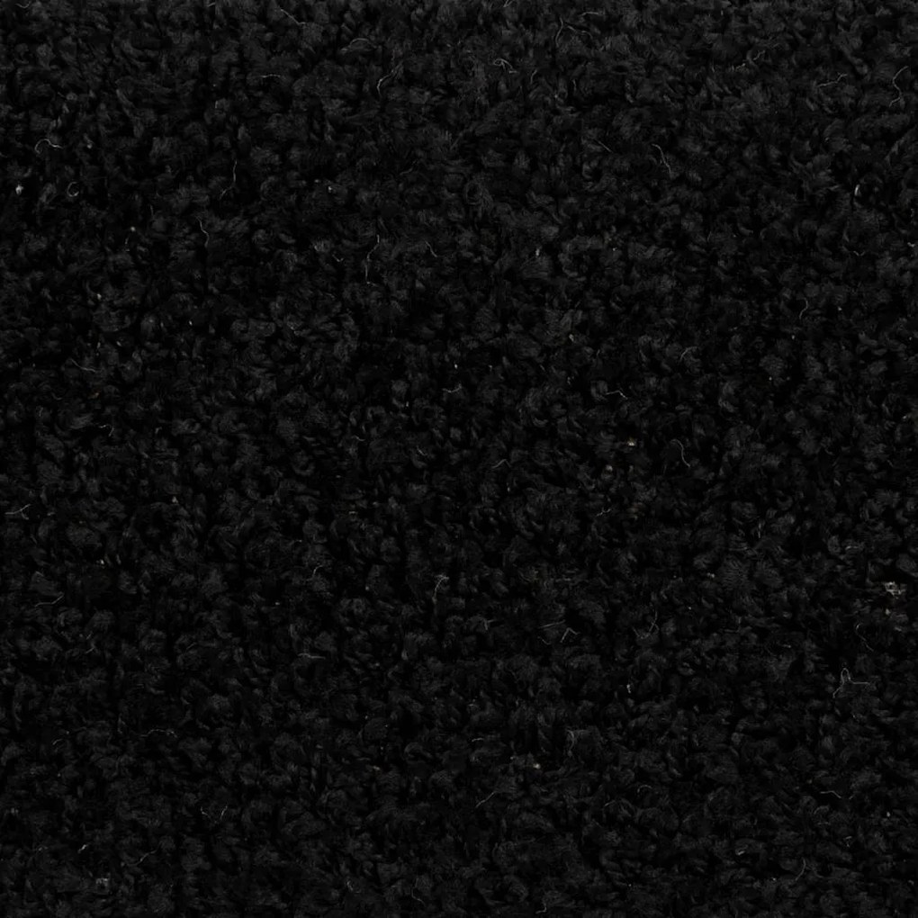 20 db fekete, félkör alakú, nagy lépcsőszőnyeg 65 x 21 x 4 cm