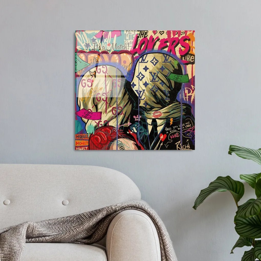 Üvegkép, 50×50 cm – UV-838