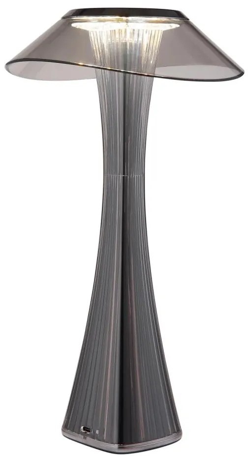 Globo 21025S-LED Dimmelhető Asztali lámpa tölthető AMBRA LED/2,5W/3,7V 2700K/4500K/6500K fekete