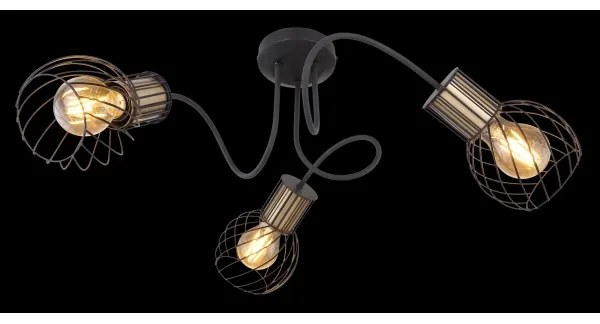 Globo 54013-3 - Csillár ARGUSTO 3xE27/40W/230V