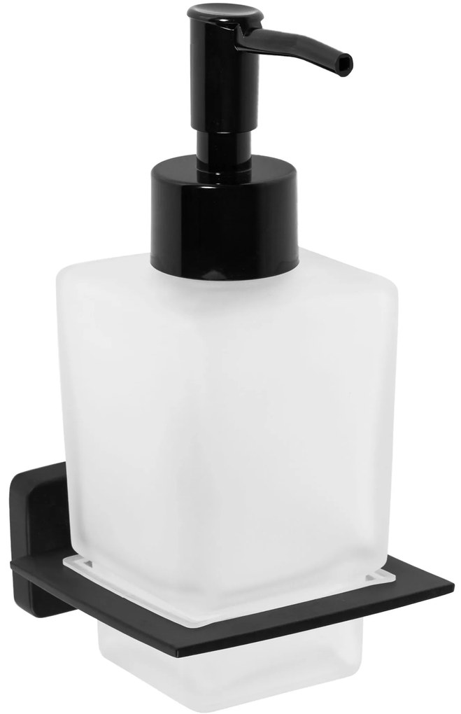 Rea tartozékok, fürdőszobai mosószer adagoló Oste 06, fekete, REA-80047