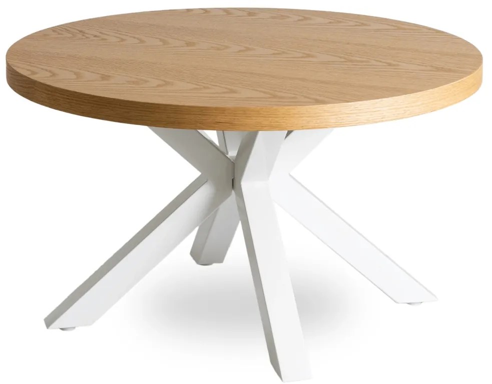 Dohányzóasztal Tölgy/Fehér Színben. LINCOLN