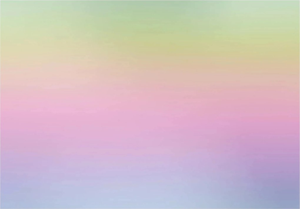 Fotótapéta rózsaszín zöld pasztell színátmenetek sima háttér a falon