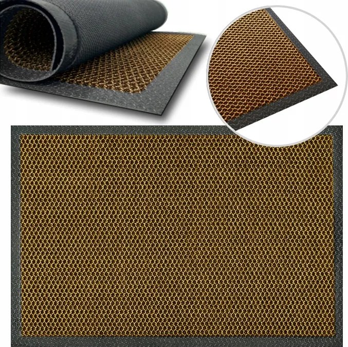 Lábtörlő 3D Pvc Bemeneti Kültéri Tisztítószőnyeg Ajtó Alá 80x120