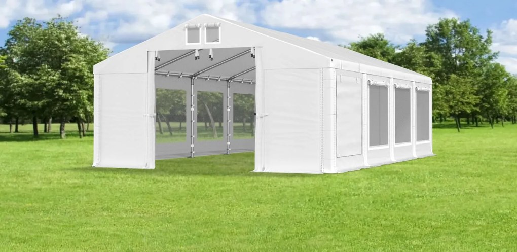 Party sátor 4x8x2m Comfort PVC 560g szúnyoghálóval Summer