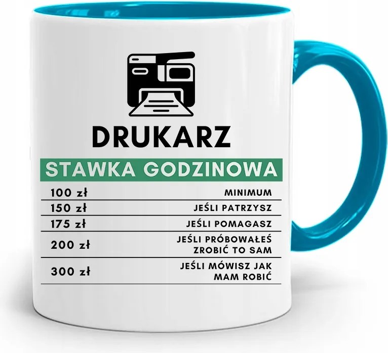 Nyomtatós Kék Bögre Születésnapi Ajándék fényképes nyomtatással