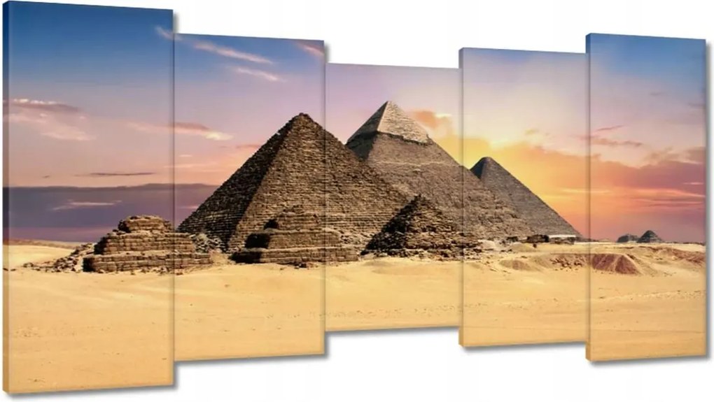 Festmények 150x80 Piramisok Egyiptom Tájkép