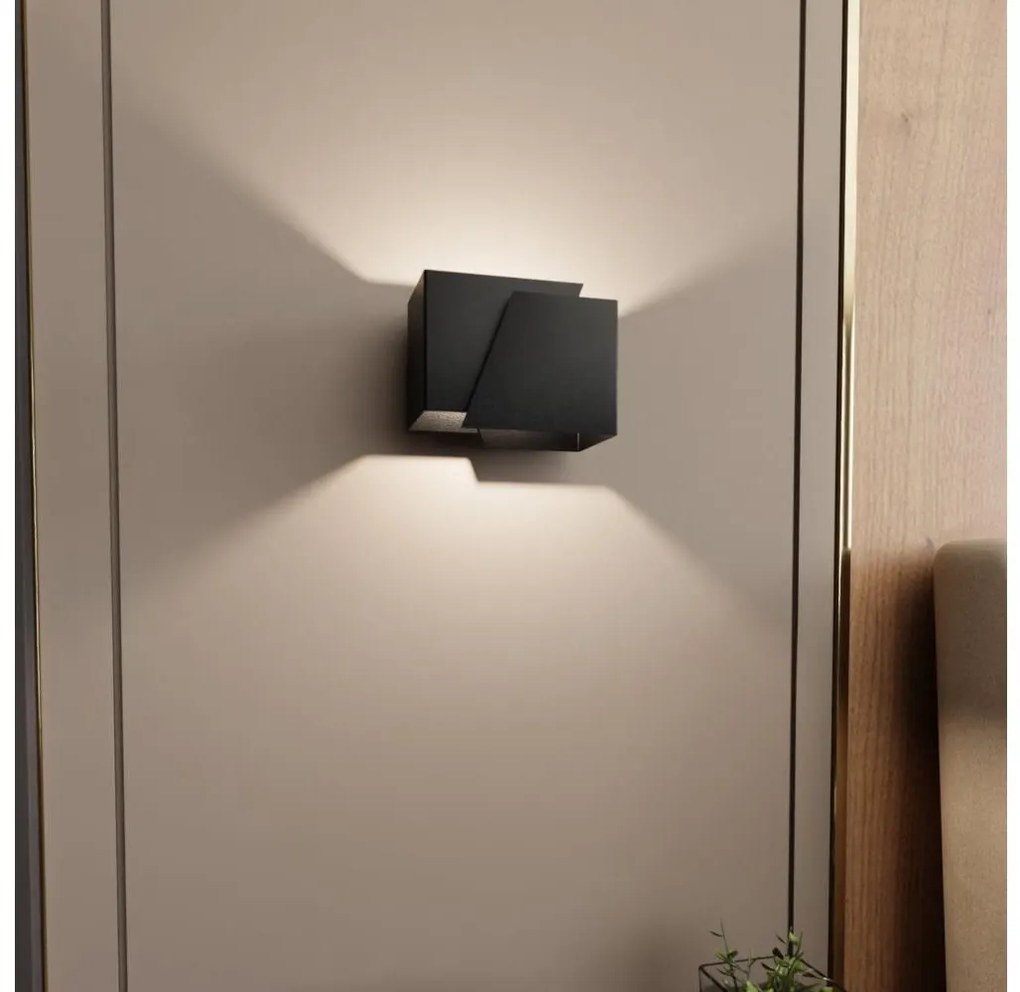 Fali lámpa FROST 1xG9/8W/230V fekete