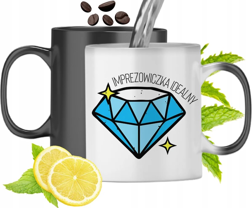 Mágikus Bögre Bulizóknak Színváltós Nyomtatott Fotóval