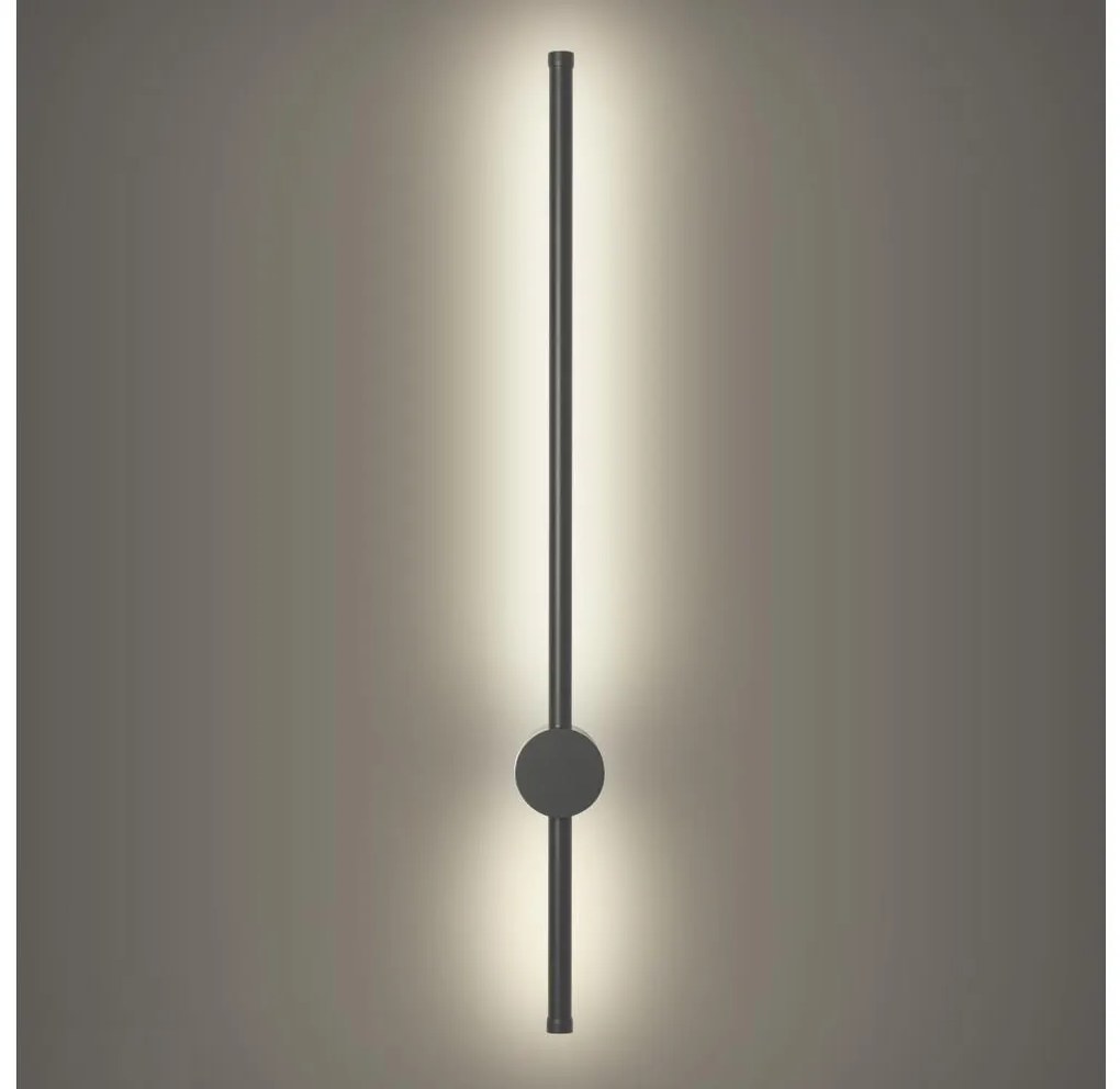 Brilagi - LED kültéri fali lámpatest AURA LED/12W/230V 4000K IP54 antracit