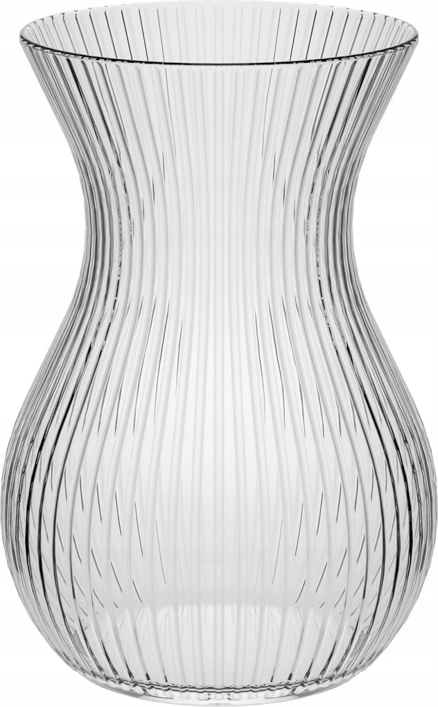 Elegáns üveg váza 11 x 18cm