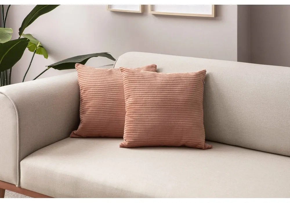 Kordbársony párnahuzat szett 2 db-os 43x43 cm – Mioli Decor