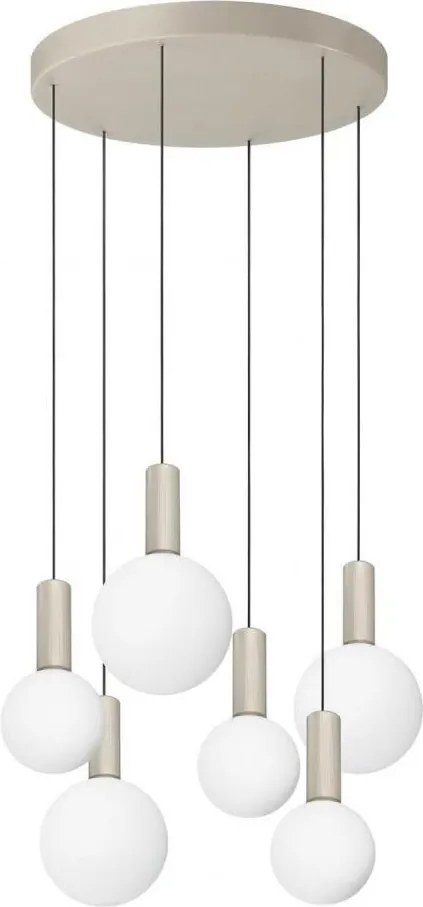 Ideal Lux - LED csillár kábelen ODEON LED/39W/230V CRI 90 átmérő 57 cm bézs/fehér