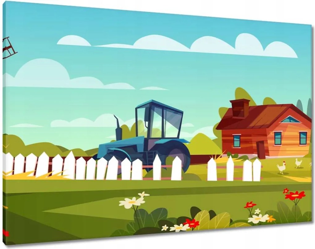 Vászonkép 100x70 Farm Gyerekszoba