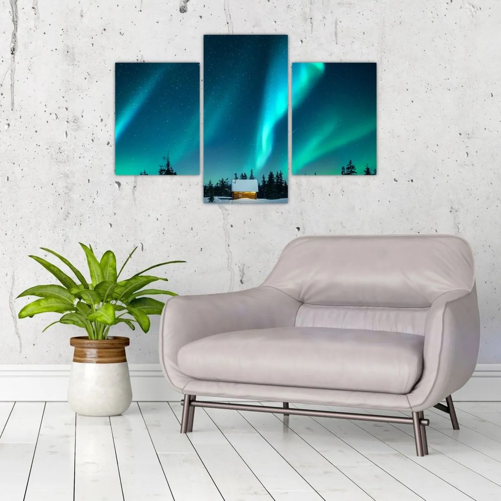 Kép - Aurora Borealis (90x60 cm)