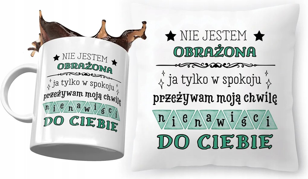 Vicces vicces párna bögre ajándék szett fényképes nyomtatással