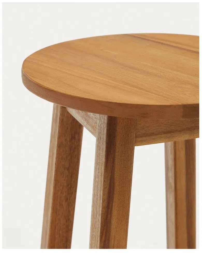 Natúr színű akácfa ülőke Amel – Kave Home