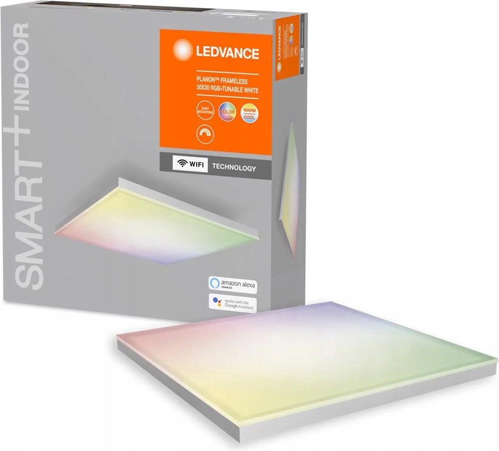 Led panel 20W Rgb+cct Smart+ WiFi 30x30cm Ledvance