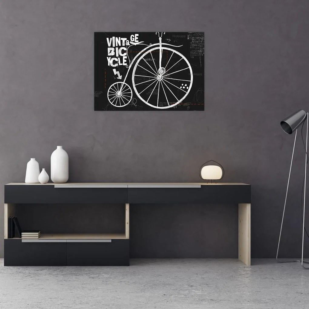 Kép - Velocipede (üvegen) (70x50 cm)
