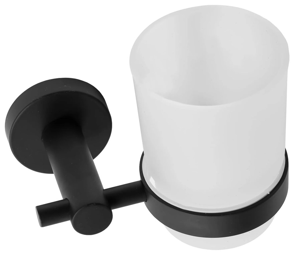 Fürdőszobai pohár Black 322233C