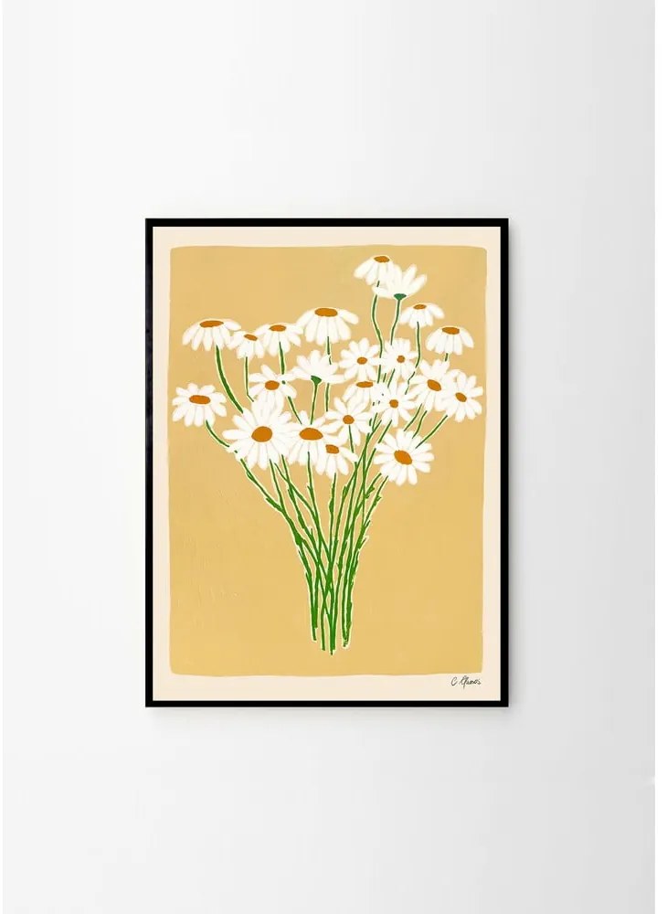 Poszter 30x40 cm Daisies – Carla Llanos – The Poster Club