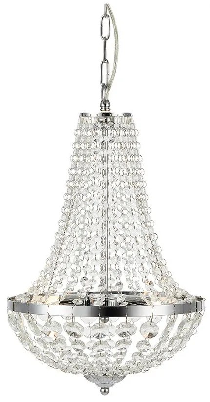 Ezüstszínű függőlámpa ø 30 cm Gränsö – Markslöjd