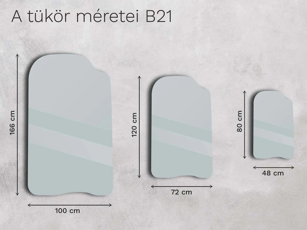 Base tükör B21 48×80