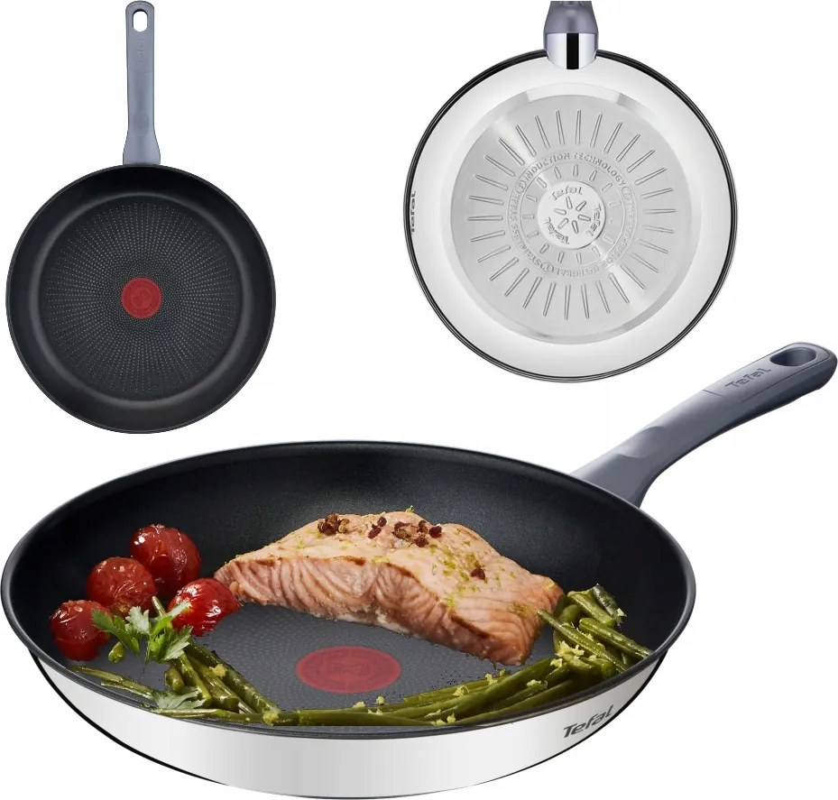 Serpenyő Tefal Daily Cook 28 CM Tapadásmentes Indukció 2X Titanium