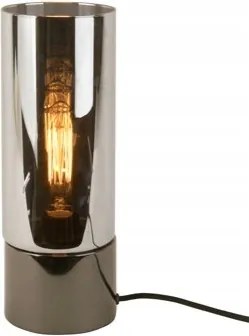 Asztali állólámpa, füstölt üveg nappali hálószoba szoba Lax