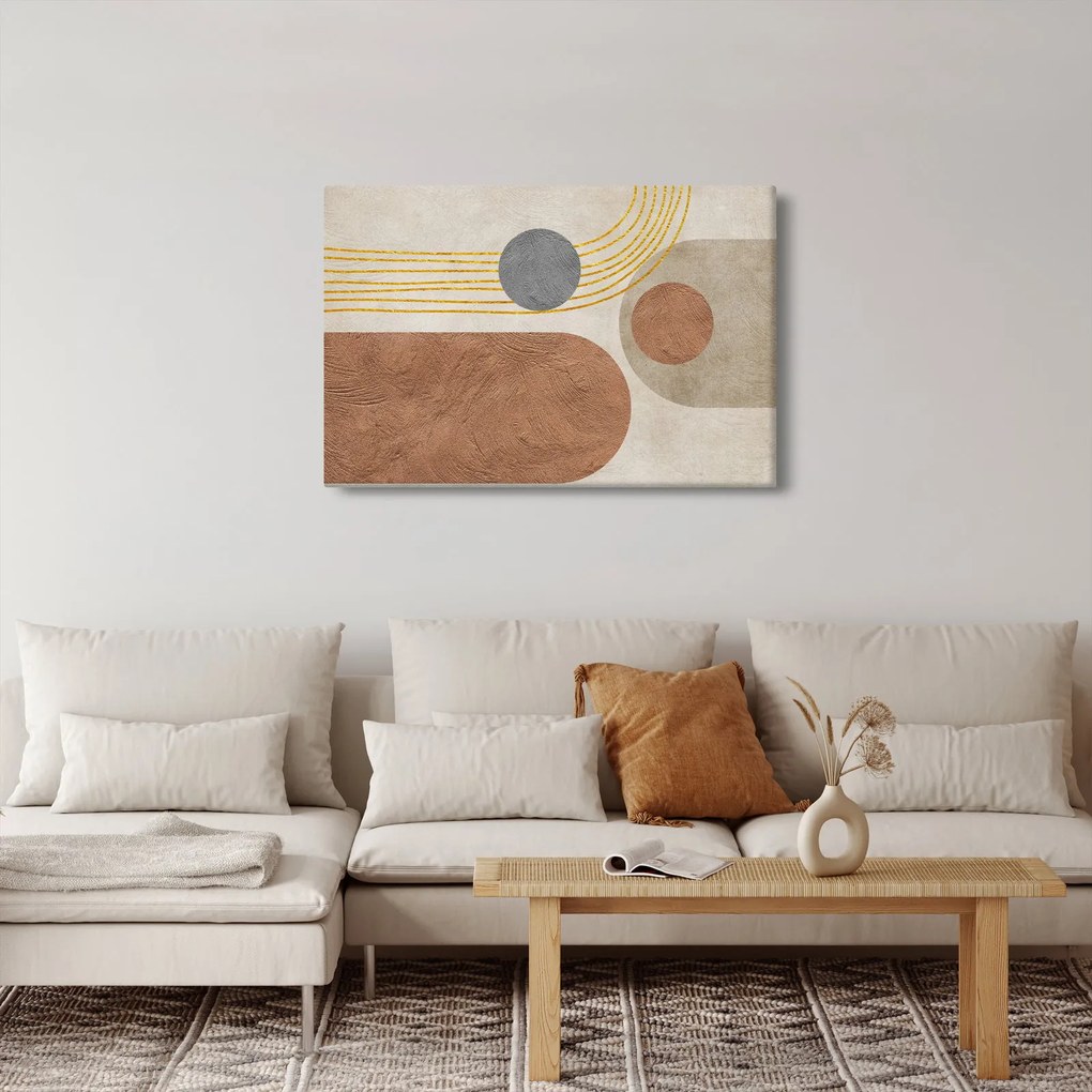 Kép - Modern kollázs (90x60 cm)