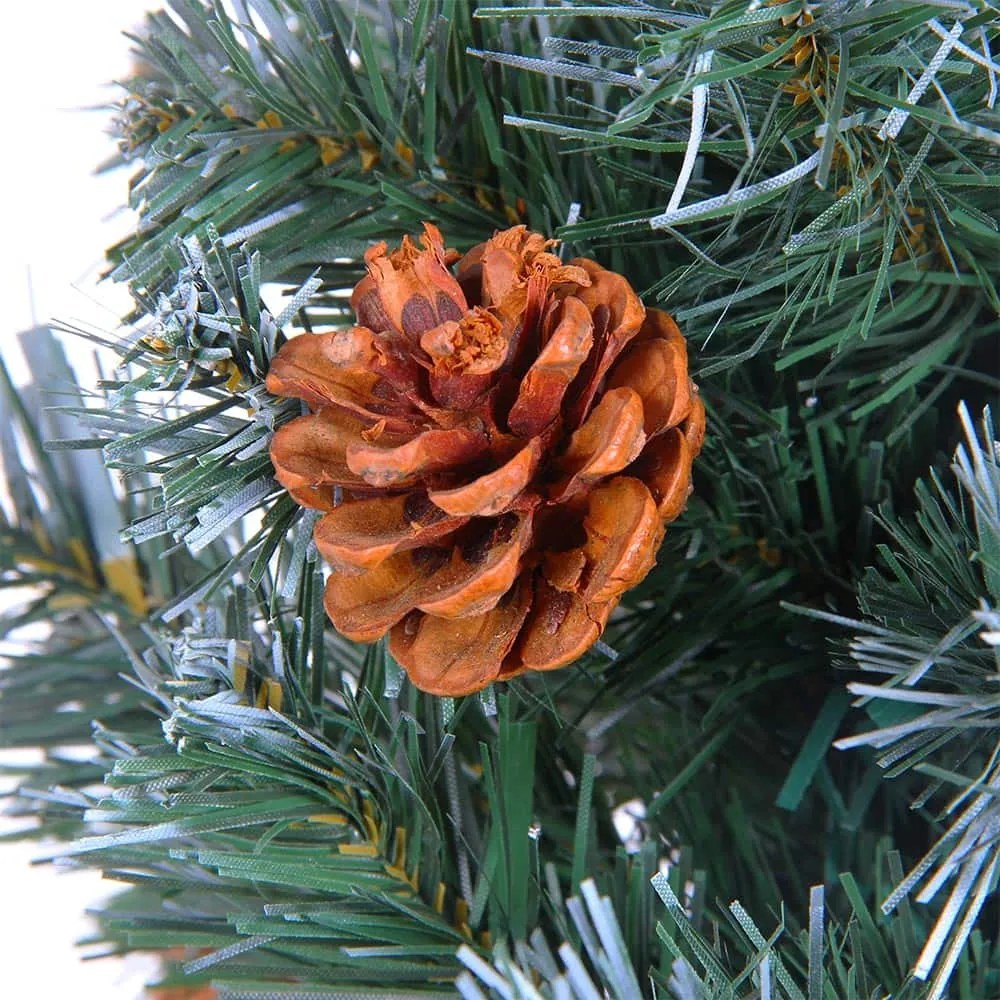 Casaria® Műfenyő karácsonyfa 180 cm hóval