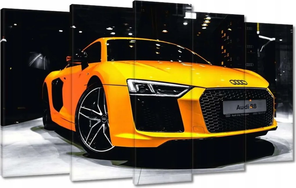 Képek 100x60 Sárga Audi R8