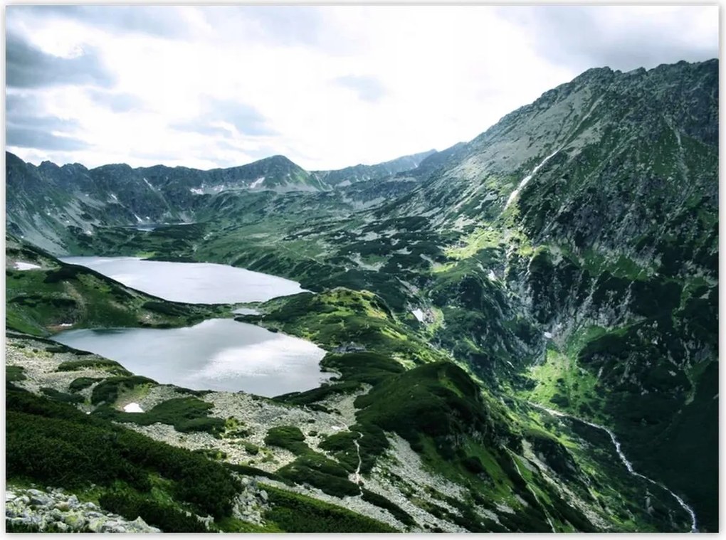 Poszterek 135x100 Tátra-völgy 5 tó