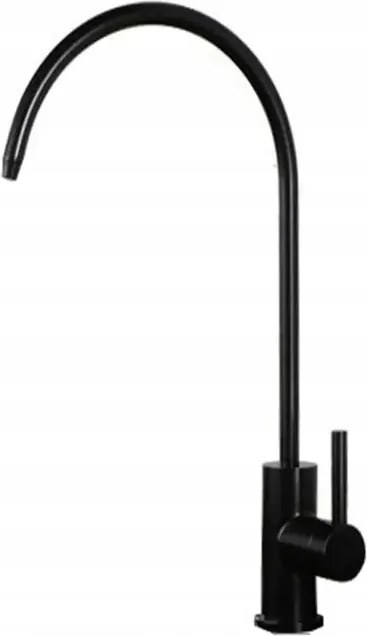 Kifolyó csaptelep szűrőhöz fekete -Black Mat