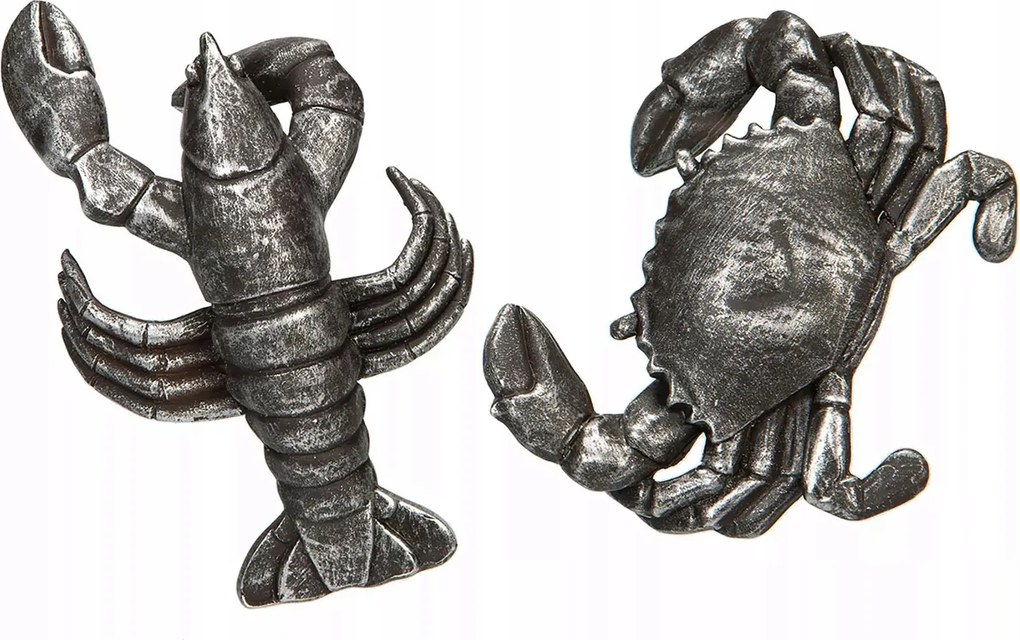 Rák Kerti Figura Rák 2 db-os vízálló kerti haditengerészet